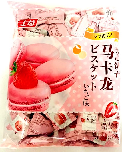 4/4685/1                             Печенье                         MACARON FILING BISCUITS      КЛУБНИКА                        (16шт*376гр)
