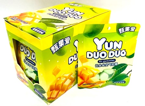 3/3231                   Мармелад                                 YUN DUO DUO       АССОРТИ  (ГУАВА, МАНГО, ВИНОГРАД, МАНГУСТИН) (12бл*20шт*24гр)