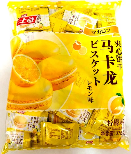 4/4685/2                             Печенье                         MACARON FILING BISCUITS                       ЛИМОН                       (16шт*376гр)