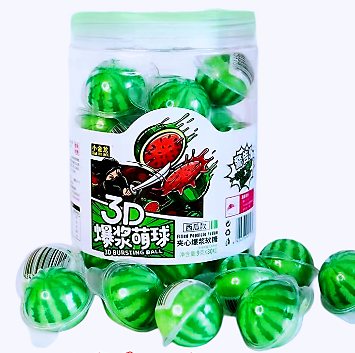 3/4940/3                          Мармелад                      3D                                            АРБУЗ                              (20бл*30шт*10гр)