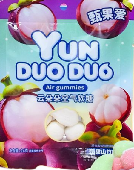 3/3231/3                   Мармелад                                 YUN DUO DUO                    МАНГУСТИН (12бл*20шт*24гр)