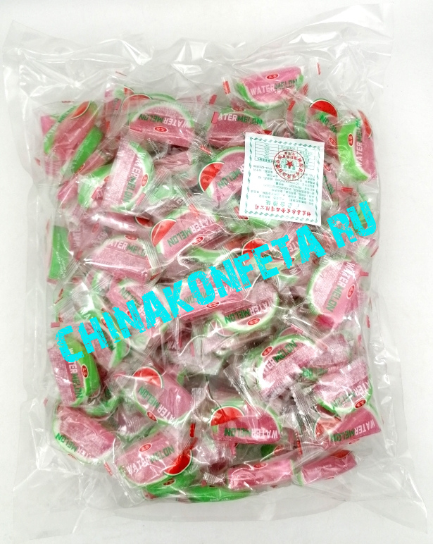 2/1575                     Мармелад WATER MELON АРБУЗ (6уп*2,5кг)