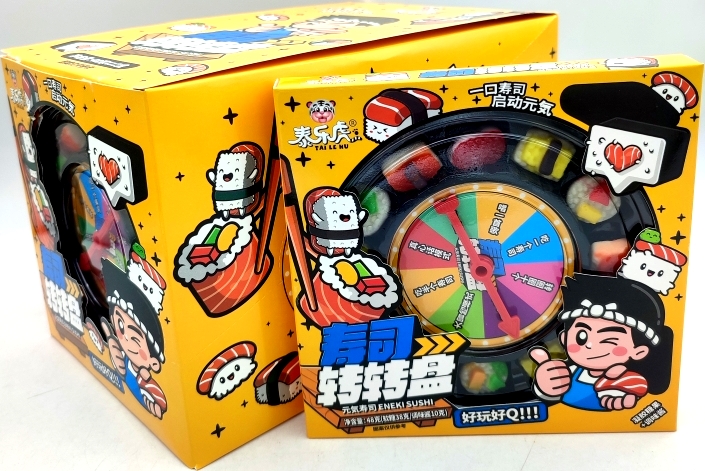 7078                          Мармелад игра в рулетку ENEKI SUSHI         (8бл*12шт*48г)