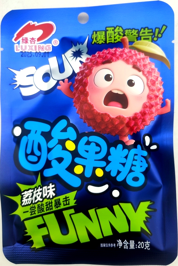 7097/0                   Конфеты                           Sour FANNY   АССОРТИ (12бл*20шт*20гр) 