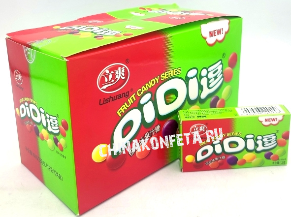 2120                              Конфеты             Lishuang DIDI                     (24бл*24шт*15гр)