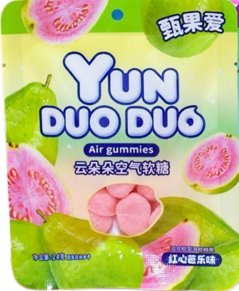 3/3231                   Мармелад                                 YUN DUO DUO                    ГУАВА (12бл*20шт*24гр)