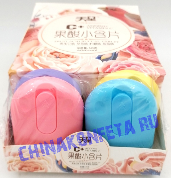 0833                                        Драже ADDING VITAMIN C (12бл*20шт*12гр)