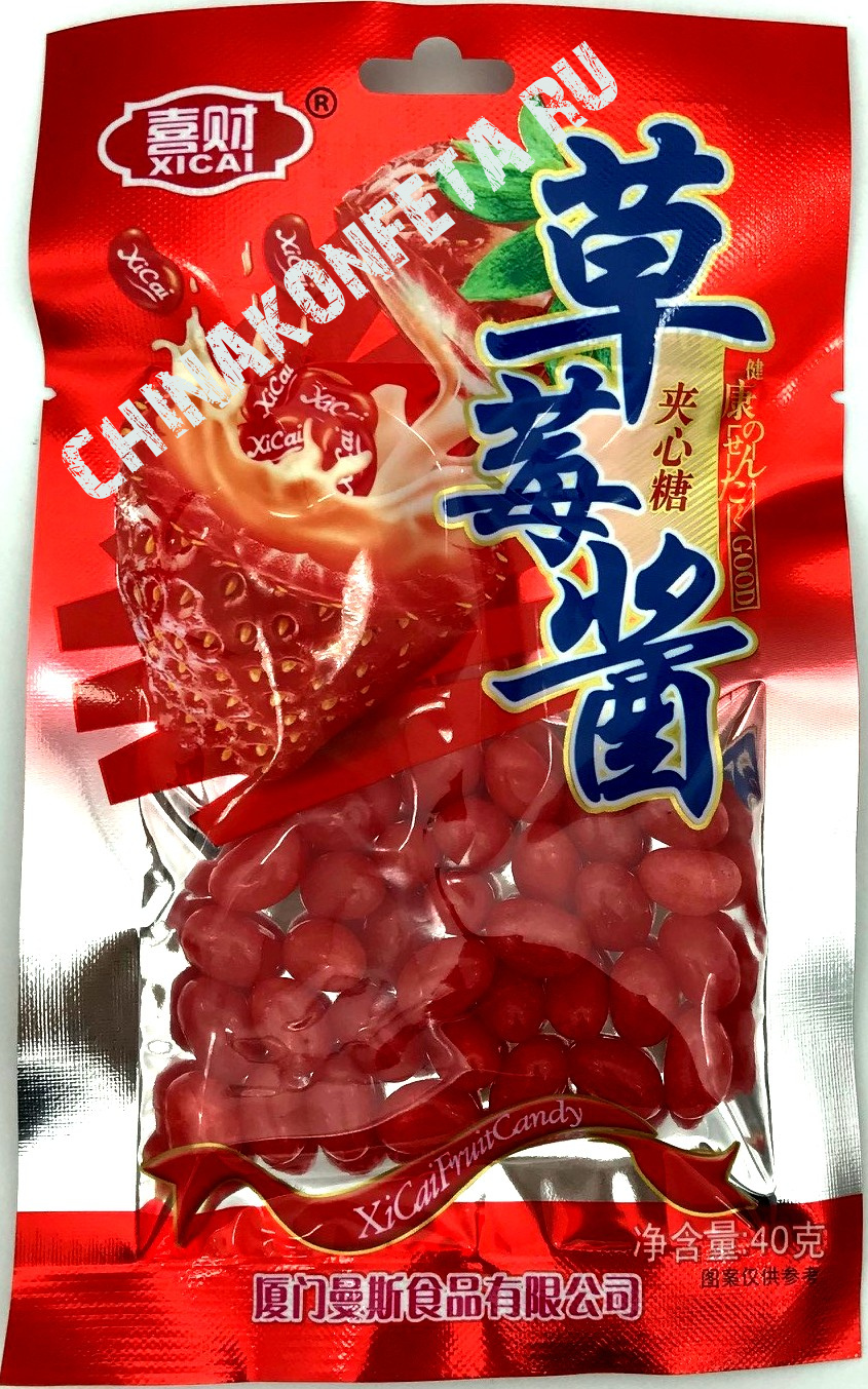 3635/0                          Мармелад XiCai FruitCandy                 АССОРТИ (апельсин,ананас, клубника, персик)                 (12уп*20шт*40гр)
