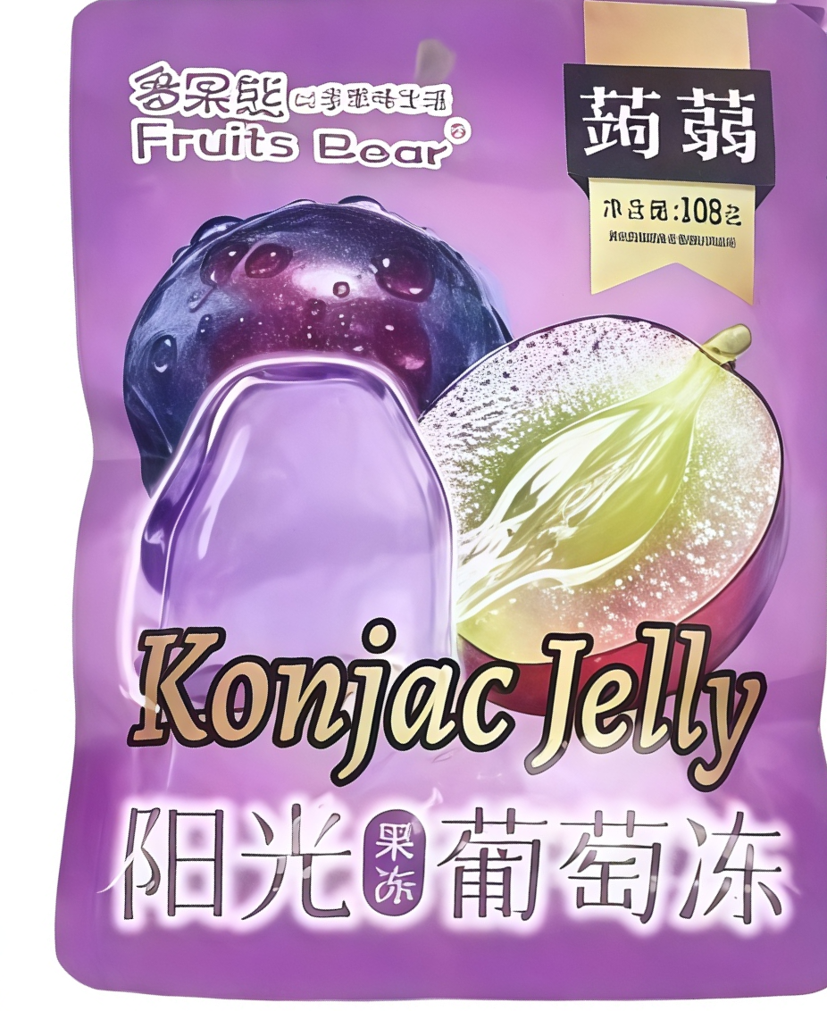 3/2212                                 Желе                             KONJAC JELLY ВИНОГРАД (10бл*20шт*108гр)
