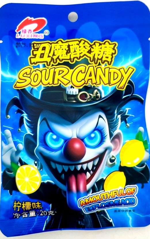 8319                                         Конфеты   кислые     SOUR CANDY AMOUTHFULOF EXPLOSNEACID                                                         (12бл*20шт*22гр)