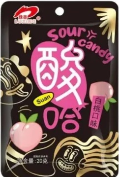 2/8119/1                                     Конфеты                 SOUR CANDY               ПЕРСИК               (12бл*20шт*20гр)