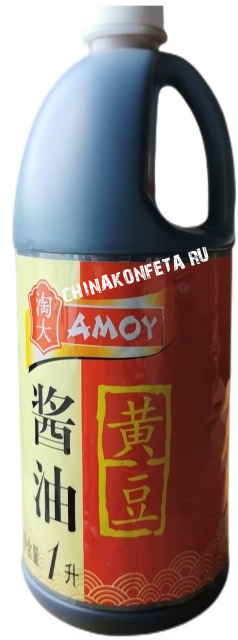 2/9508/1                         Соевый соус AMOY соленый не острый (12шт*1000мл)