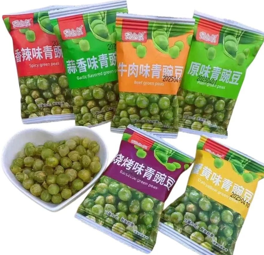 1/1386/1                                 Жареный               зеленый горошек  Green Peas                                       (5кг *(230шт*20гр)