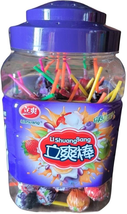 2/1367                               Леденцы на палочке LISHUANG BANG (6бл*100шт)