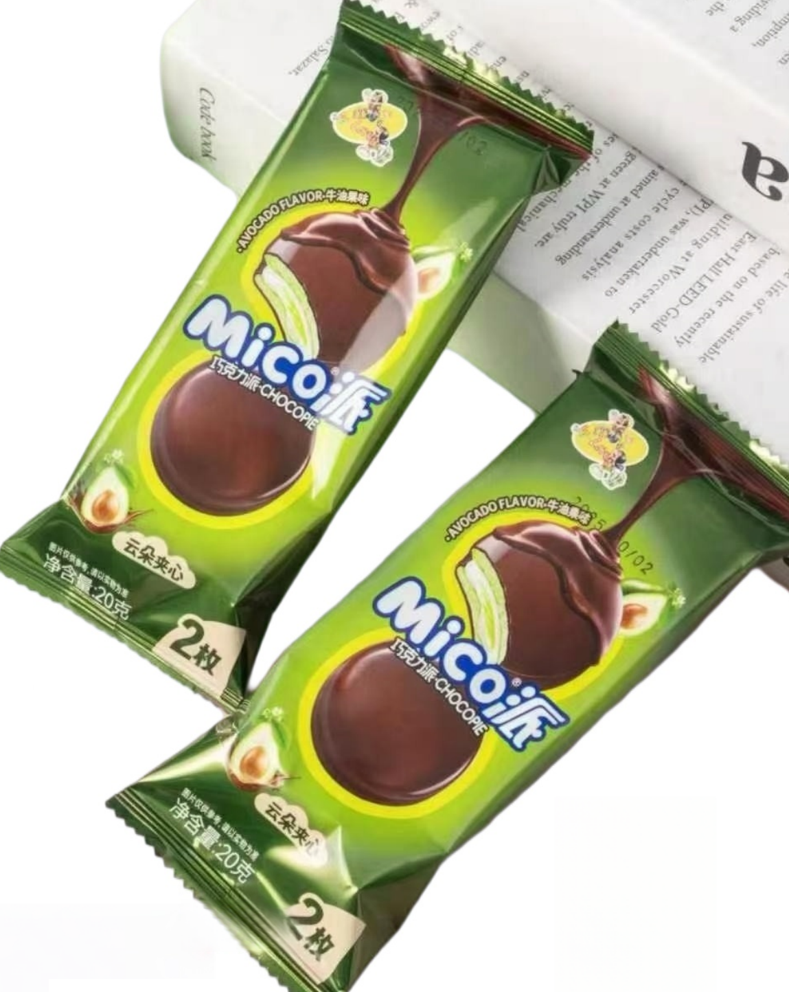 3/3248/1                         ПИРОЖНОЕ                MICO                      CHOCOPIE               АВОКАДО (12бл*20шт*20гр)