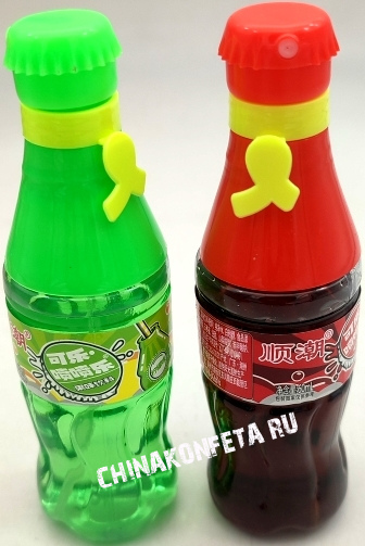 12/1675                                   Жидкая конфета КОЛА/СПРАЙТ (12бл*20шт*60мл)