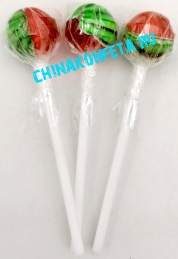 12/6305/2 Леденцы МИНИ LOLLIPOP WATERMELON (12бл*200шт*3,5гр)