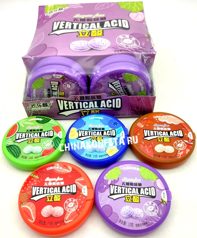 2/1631                                Драже                           VERTICAL ACID  (15бл*20шт*13гр)
