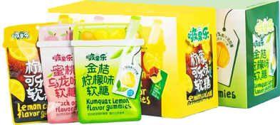 3/8469                              Конфеты                       FIAVOR GUMMIES     (12бл*20шт*23гр)