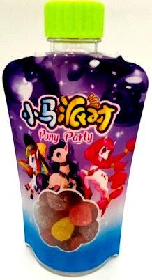 3/4114                                   Мармелад жевательный                    PONY PARTY         (8б*12шт*50гр) 