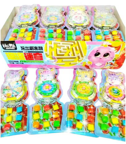12/8648                    Жев.резинка                      DELICIOUS CANDY ЛАБИРИНТ (24бл*30шт*4гр)