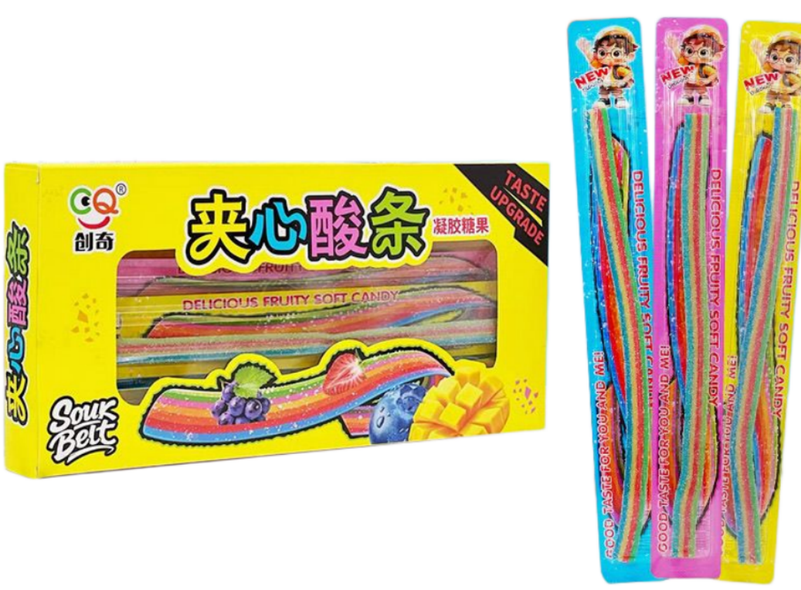3/3226                     Мармелад  фруктовый  кислый                                                           DELICIOUS FRUITY SOFT CANDY      (12бл*20шт*18гр)