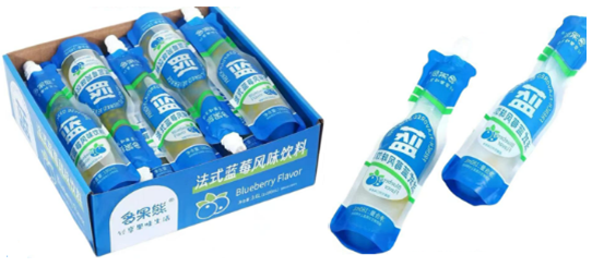 3/4102                             Фруктовый напиток FRENCH-FLAVORED BEVERAGE    ЧЕРНИКА           (6бл*20шт*180мл)