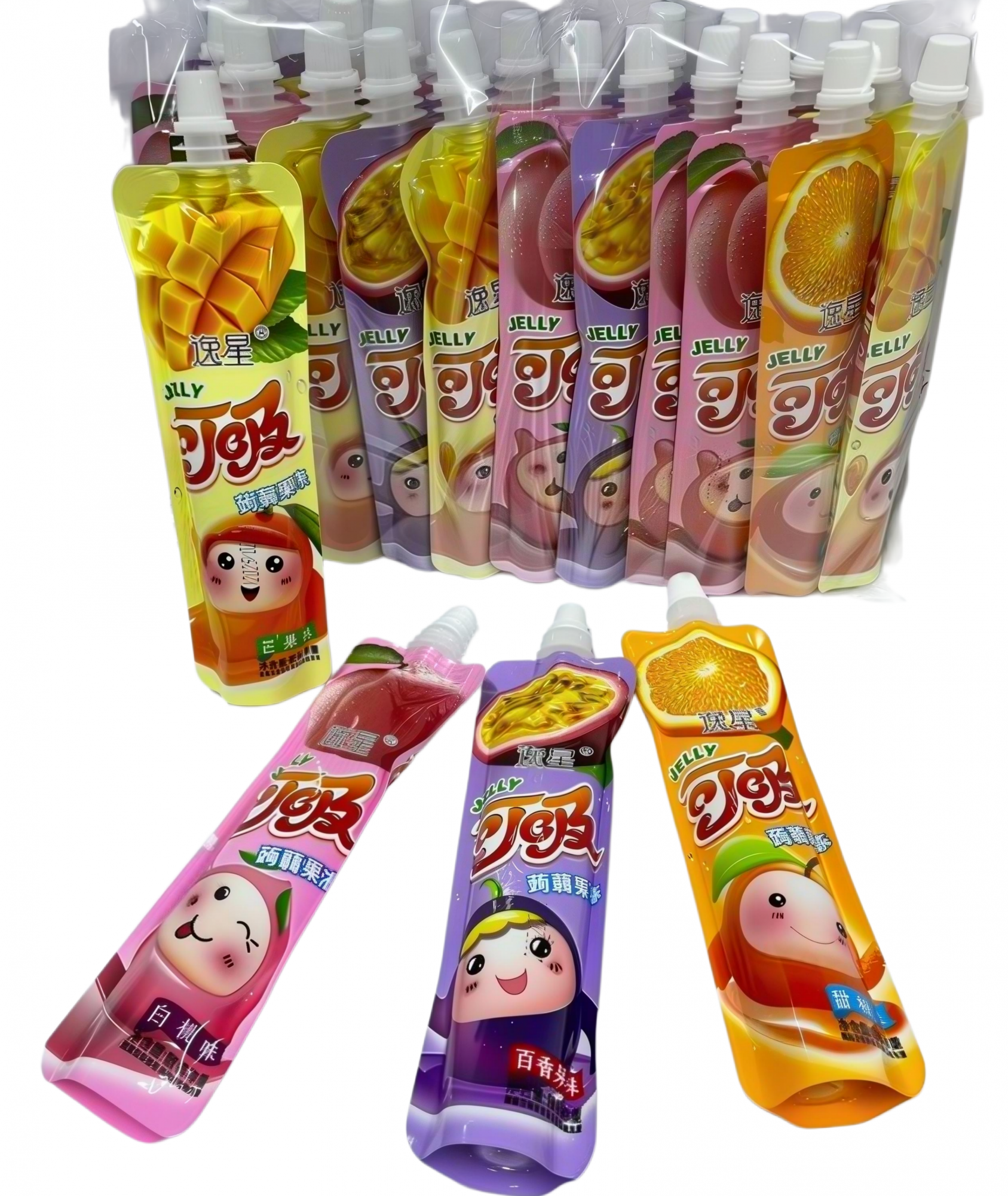 3/3240                               Фруктовое желе JELLY                    (12бл*20шт*гр)